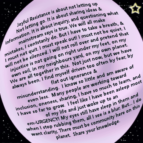 social justic rant in a globe image